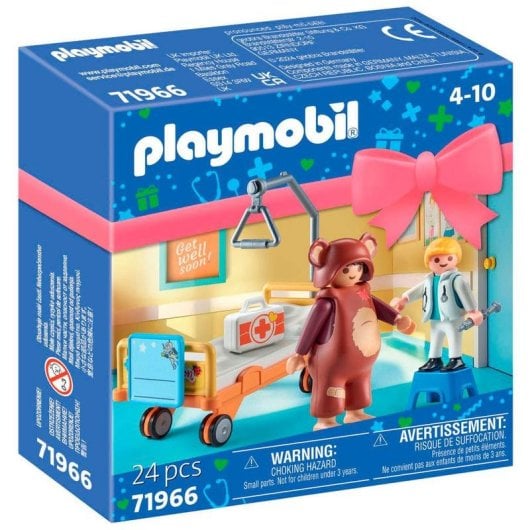 Figura Playmobil 71966 Médico Multicolor con accesorios hospitalarios