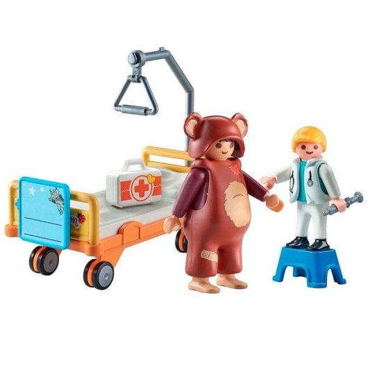 Figura Playmobil 71966 Médico Multicolor con accesorios hospitalarios