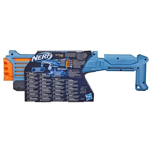 Pistolet de jeu HASBRO Nerf Elite 2.0 Tetrad QS-4 4 tirs recharge frontale