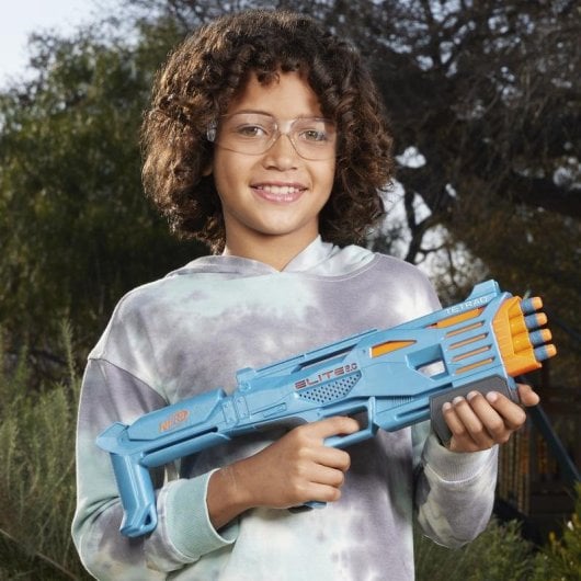 Pistolet de jeu HASBRO Nerf Elite 2.0 Tetrad QS-4 4 tirs recharge frontale
