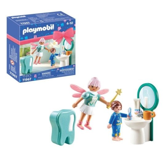 Figura Playmobil 71967 Hada dos Dentes com Acessórios Multicolor