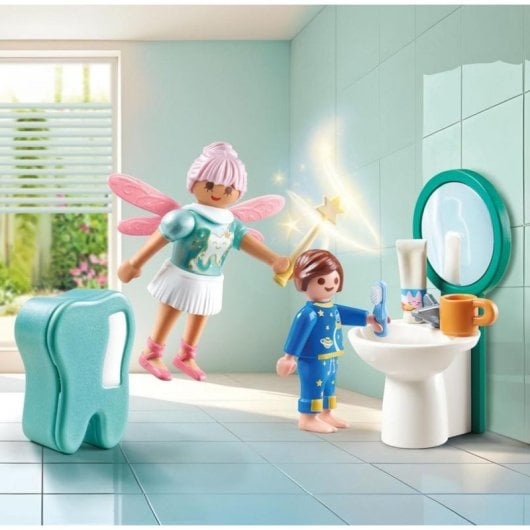 Figura Playmobil 71967 Hada dos Dentes com Acessórios Multicolor