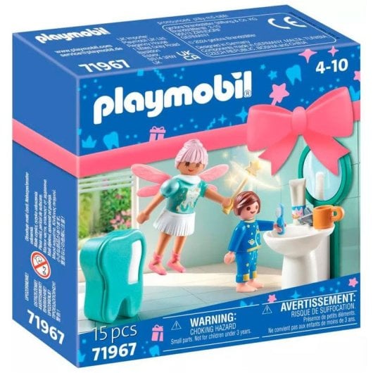 Figura Playmobil 71967 Hada dos Dentes com Acessórios Multicolor