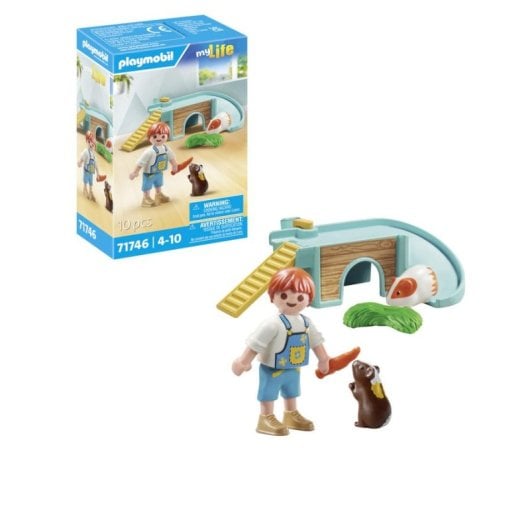 Figura Playmobil 71746 Casa para Cobaias Multicolor Plástico 10 Peças