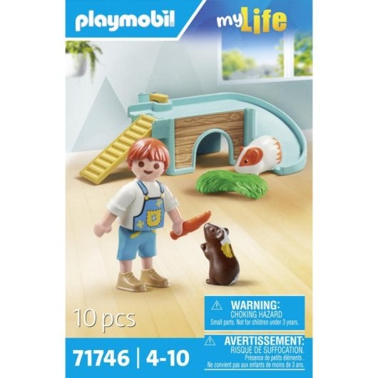Figura Playmobil 71746 Casa para Cobaias Multicolor Plástico 10 Peças