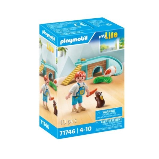 Figura Playmobil 71746 Casa para Cobaias Multicolor Plástico 10 Peças