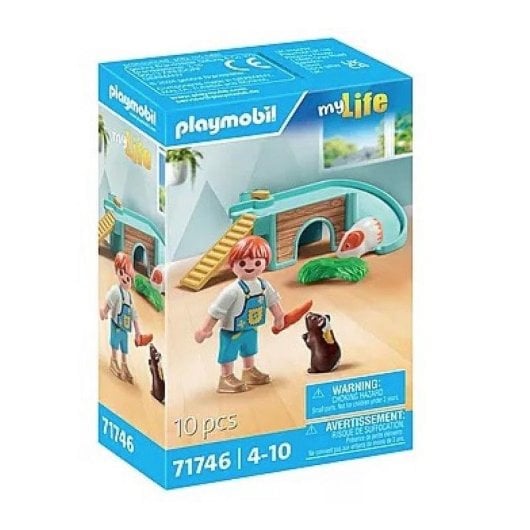 Figura Playmobil 71746 Casa para Cobaias Multicolor Plástico 10 Peças