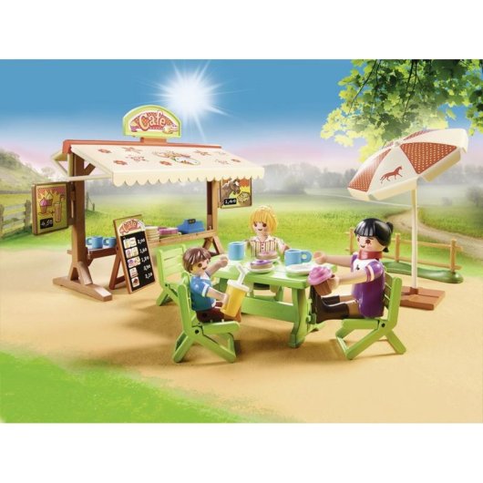 Spielset PLAYMOBIL Country 70519 Multicolour 153-teilig mit Pony Café