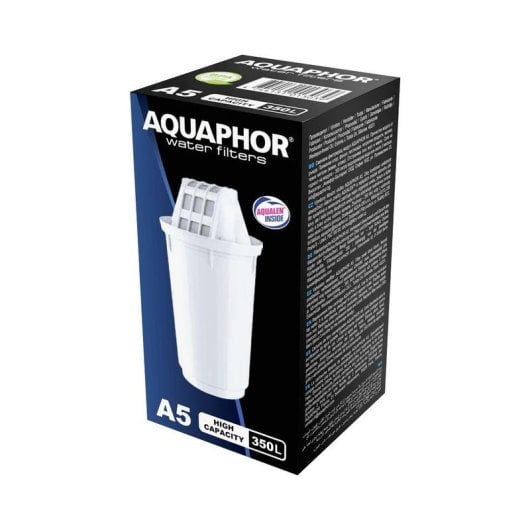 Wasserfilter AQUAPHOR A5 350 l Weiss Kalkschutz Kontrollanzeige