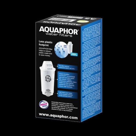Wasserfilter AQUAPHOR A5 350 l Weiss Kalkschutz Kontrollanzeige