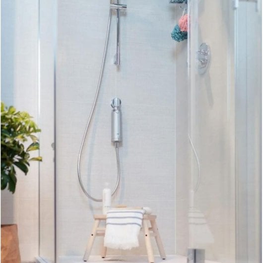 Wasserfilter BWT Quick & Clean 812916 portabel Antikalk Silber 8 bar