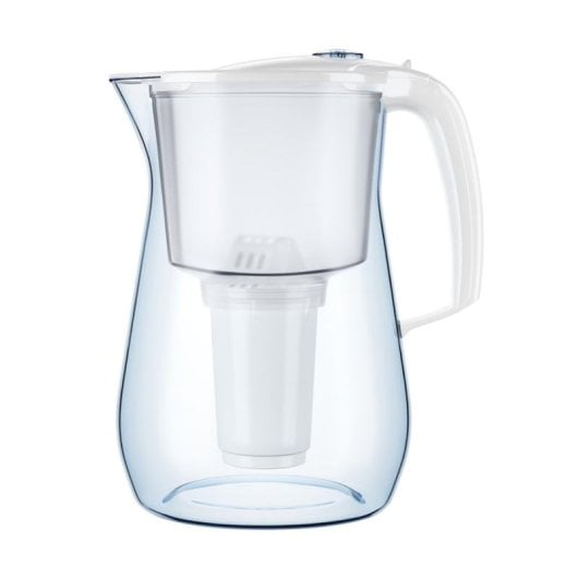 Jarra filtrante Aquaphor Provence 4.2L filtro antical octagonal blanca