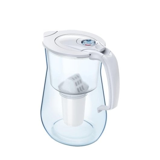 Jarra filtrante Aquaphor Provence 4.2L filtro antical octagonal blanca