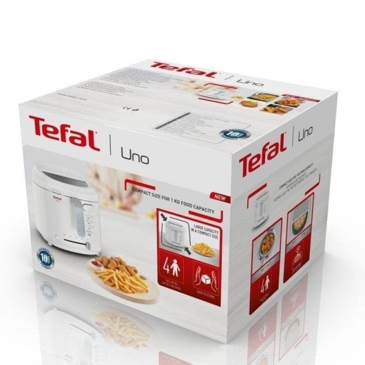 Fritteuse Tefal Uno FF203130 1.8L 1600W mit Sichtfenster und Kaltwand