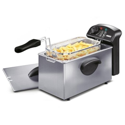 Friteuse Traditionnelle Princess Family Castel 3L 2000W Acier Inoxydable Zone Froide