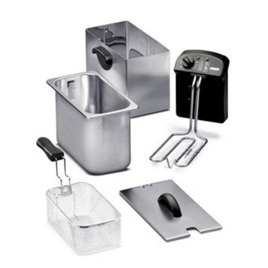 Friteuse Traditionnelle Princess Family Castel 3L 2000W Acier Inoxydable Zone Froide