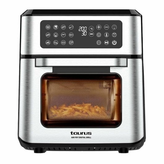 Fritadeira de Ar Taurus Air Fry Digital Grill 12L 1800W painel táctil 12 programas