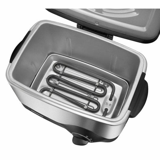 Freidora traditionell UNOLD 58615 1.5L 1200W mit Sichtfenster und Rezeptbuch