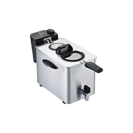 Freidora traditionell RGV FR TYPE4L 4L 2500W Edelstahl mit Ölablasshahn