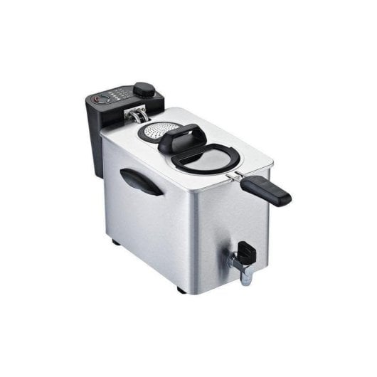 Fritadeira RGV FR TYPE4L 4L 2500W com grifo de drenagem e termóstato ajustável