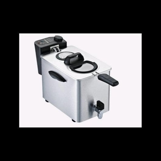 Fritadeira RGV FR TYPE4L 4L 2500W com grifo de drenagem e termóstato ajustável