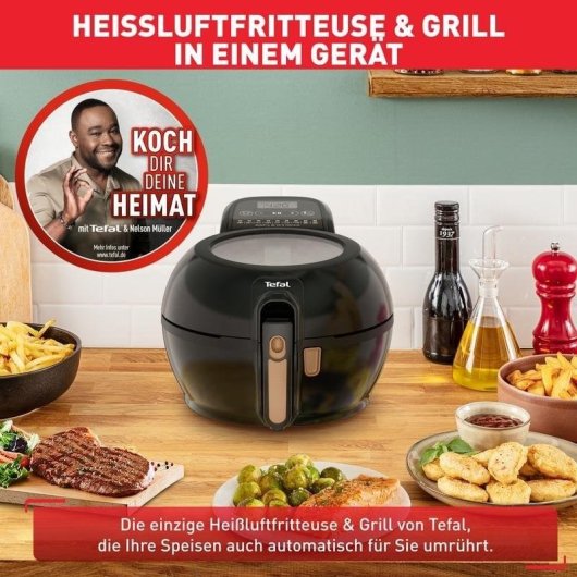 Airfryer Tefal ActiFry FZ775810 1,2L 1520W écran tactile 9 programmes