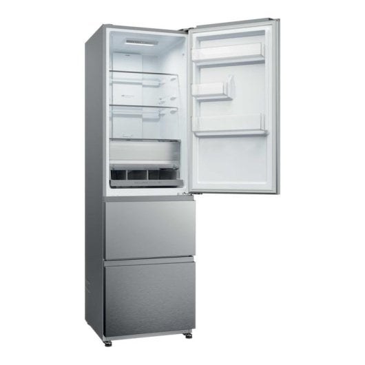 Réfrigérateur Combiné Haier HTR3518ENMX No Frost 185 cm 303 L E Inox