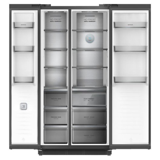Frigorífico Americano INFINITON SBS-535A93XEB No Frost 193cm 508L E Inox