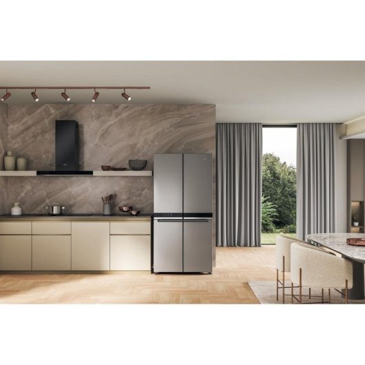Frigorífico Americano Whirlpool WQ9 B3L EF No Frost 187,4cm 594L D Inox Pantalla LED