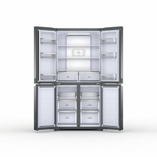 Frigorífico Americano HOTPOINT HAQ9 E2L EF No Frost 187cm 610L E Inox