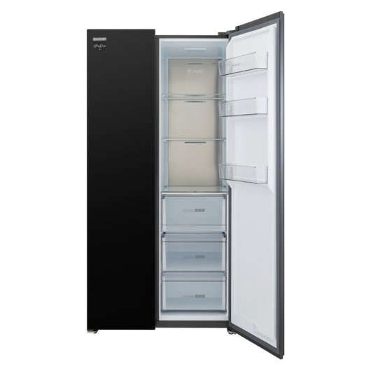 Frigorífico Americano INFINITON SBS-630A85NEG Total No Frost 185cm 540L E Preto
