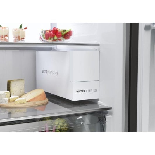 Frigorífico Americano Haier HSW79F18CIMM No Frost 178cm 601L C Inox WiFi