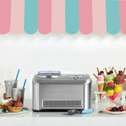 Heladora SAGE The Smart Scoop SCI600BSS2EEU1 1L Aço Inoxidável 200W Timer