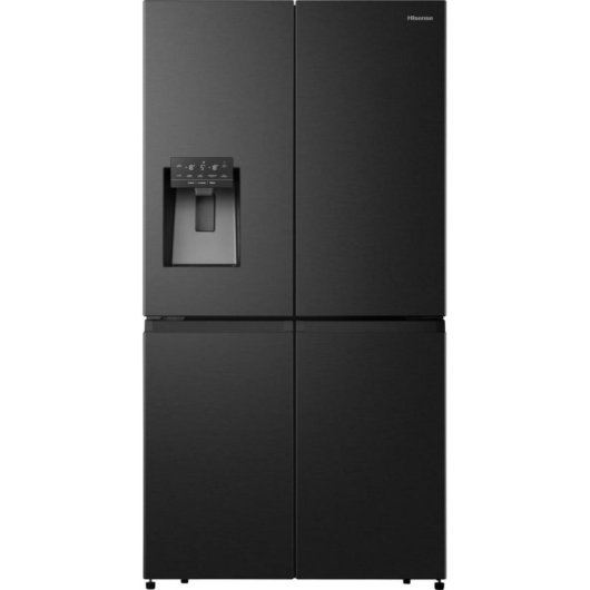 Réfrigérateur Américain Hisense RQ760N4SBFE No Frost 179 cm 584 L E Noir Acier Inox Wifi