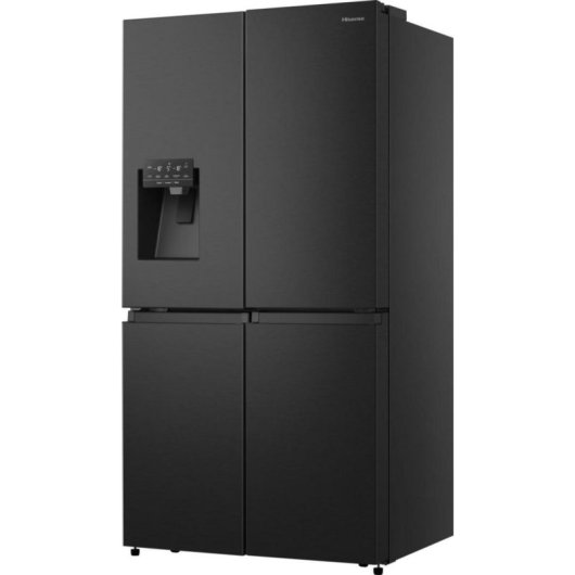 Réfrigérateur Américain Hisense RQ760N4SBFE No Frost 179 cm 584 L E Noir Acier Inox Wifi