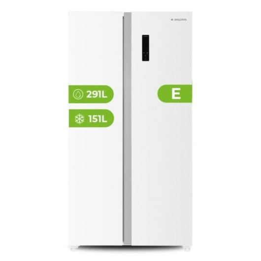 Frigorífico Americano ASPES AA18901ENF No Frost 177cm 442L E Blanco
