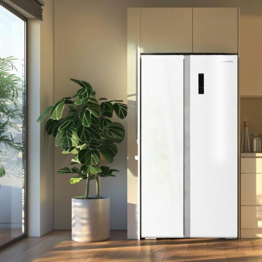 Frigorífico Americano ASPES AA18901ENF No Frost 177cm 442L E Blanco