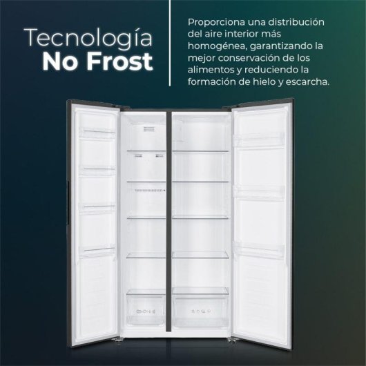 Frigorífico Americano SVAN SA18901ENFX No Frost 177cm 442L E Inox