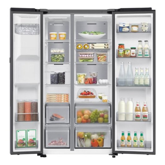 Frigorífico Americano Samsung RS90F64EDT No Frost 178cm 621L D Inox WiFi IA