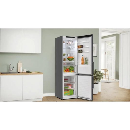 Frigorífico Combi Bosch KGN39VXAU No Frost 203cm 363L A Preto