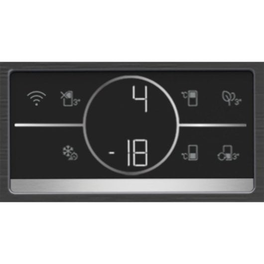 Frigorifero Combi Beko B7RCNE407HXBR No Frost 203,5cm 355L B Nero Inox