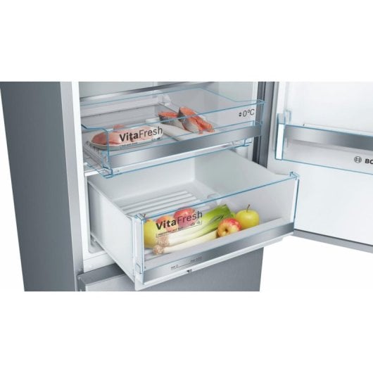 Réfrigérateur Combiné Bosch KGE398IBP Defrost 201 cm 343 L B Inox