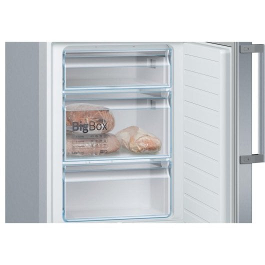 Réfrigérateur Combiné Bosch KGE398IBP Defrost 201 cm 343 L B Inox