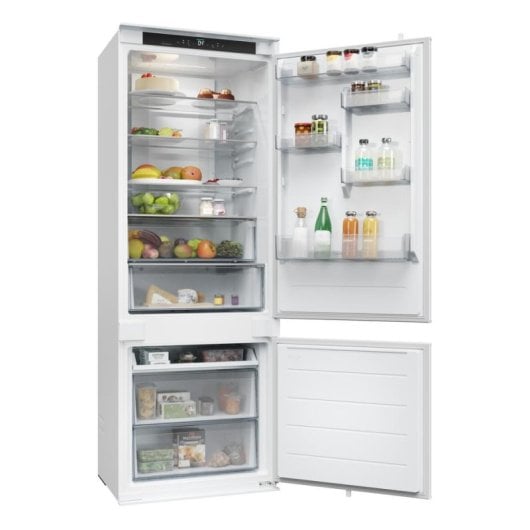 Frigorífico Combi Candy CNBQT3719EW Total No Frost 194cm 382L E Branco WiFi
