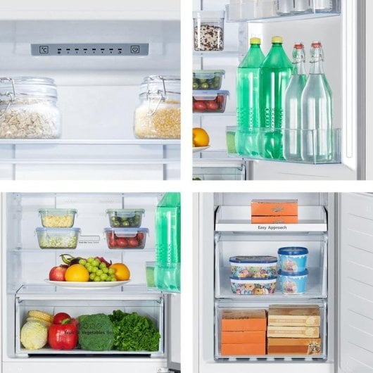 Frigorífico Combi Hisense RB390N4AWE1 No Frost 186 cm 304 L E Branco