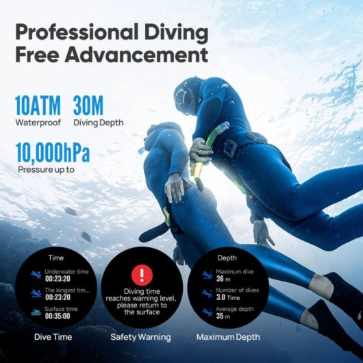 Mibro Gs Explorer S Smartwatch, Estadísticas Pádel, Gps, 10 Atm, Pantalla Amoled 1.32'', Autonomía 20 Días, Doble Correa