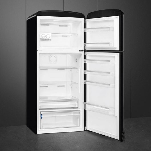 Frigorífico Dos Puertas SMEG FAB50RBL5 Total No Frost 192cm 524L E Negro LED Inverter
