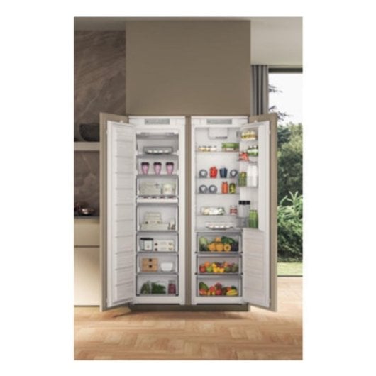 Frigorífico Una Puerta Whirlpool WHSD18A013C2 No Frost 177cm 306L E Acero Botellero