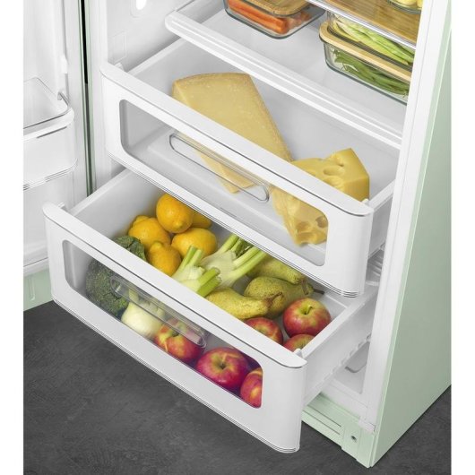 Frigorífico Una Puerta SMEG FAB28LPG6 No Frost 153 cm 270 L C Verde