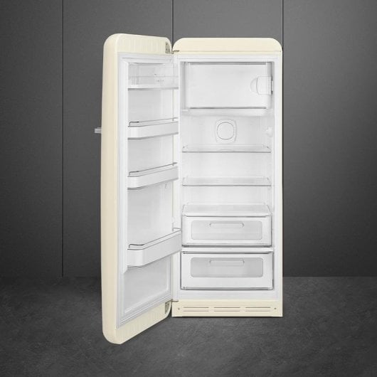 Frigorífico Una Puerta SMEG FAB28LCR6 No Frost 153 cm 270L C Crema Retro